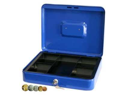 Skrinka CashBox, 250x180x90 mm, na peniaze | ajtech.sk