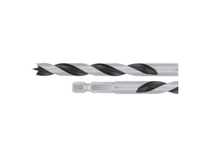 Makita Špirálový vrták do dreva stopka 1/4" šesťhran 3 x 33/75mm | ajtech.sk