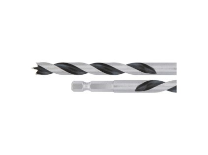 Makita Špirálový vrták do dreva stopka 1/4" šesťhran 4 x 43/90mm | ajtech.sk