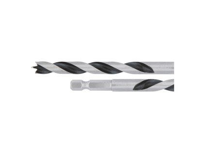 Makita Špirálový vrták do dreva stopka 1/4" šesťhran 5 x 52/100mm | ajtech.sk