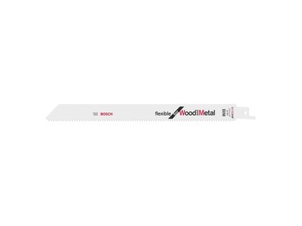 Bosch S 1122 HF Pílový list pre chvostové píly na drevo s kovmi 225 mm, 25 ks 2608657560 | ajtech.sk