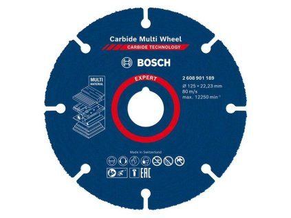 Diamantový kotúč Bosch Expert Multi Wheel 125 mm | extratech.sk