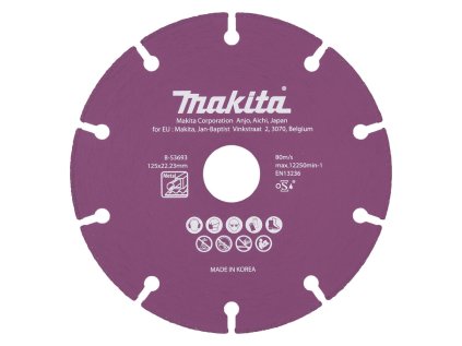 Makita Diamantový kotúč 125 x 22,23 mm, B-53693 | ajtech.sk