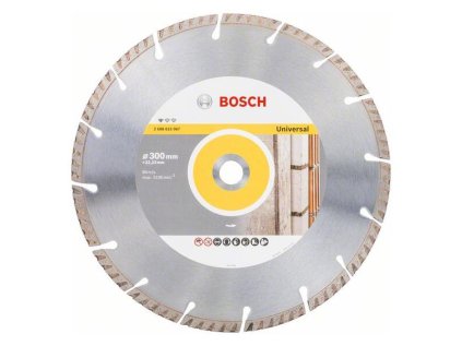 Bosch Diamantový rezací kotúč Standard for Universal 300 x 22,23 x 3,3 mm | ajtech.sk