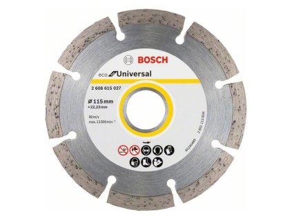Bosch Diamantový rezací kotúč ECO for Universal 115 x 22,23 x 2.0 x 7 mm | ajtech.sk