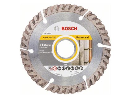 Bosch Diamantový rezací kotúč Standard for Universal 115 x 22,23 x 2 x 10 mm | ajtech.sk