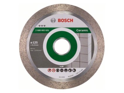 Bosch Diamantový rezací kotúč Best for Ceramic 125 x 22,23 x 1,8 x 10 mm | ajtech.sk