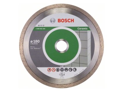 Bosch Diamantový rezací kotúč Standard for Ceramic 180 x 22,23 x 1,6 x 7 mm | ajtech.sk
