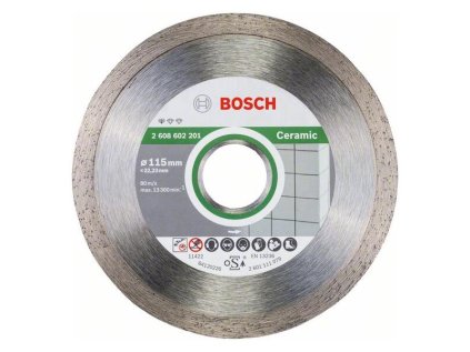 Bosch Diamantový rezací kotúč Standard for Ceramic 115 x 22,23 x 1,6 x 7 mm | ajtech.sk
