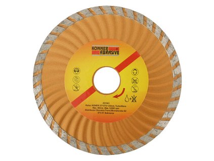 Kotuc KONNER D71070 180 mm, Turbo (wave) | ajtech.sk
