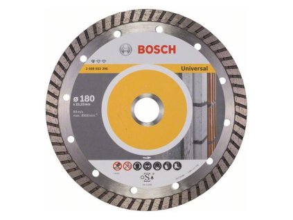 Bosch Diamantový rezací kotúč Standard for Universal Turbo 180 x 22,23 x 2,5 x 10 mm | ajtech.sk
