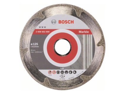 Bosch Diamantový rezací kotúč Best for Marble 125 x 22,23 x 2,2 x 3 mm | ajtech.sk
