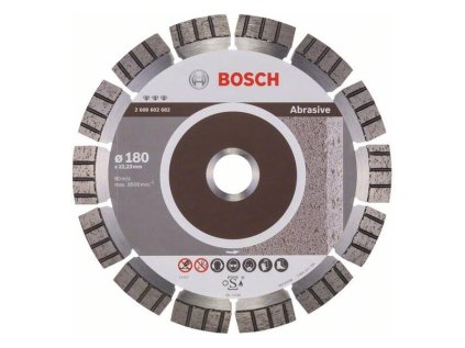 Bosch Diamantový rezací kotúč Best for Abrasive 180 x 22,23 x 2,4 x 12 mm | ajtech.sk