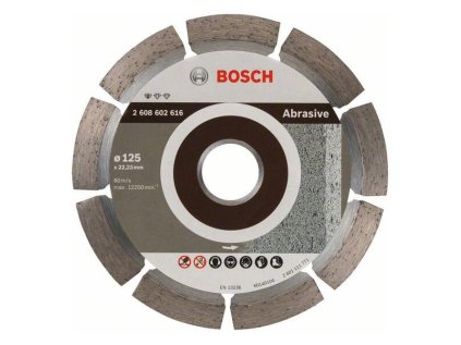 Bosch Diamantový rezací kotúč Standard for Abrasive 125 x 22,23 x 6 x 7 mm | ajtech.sk