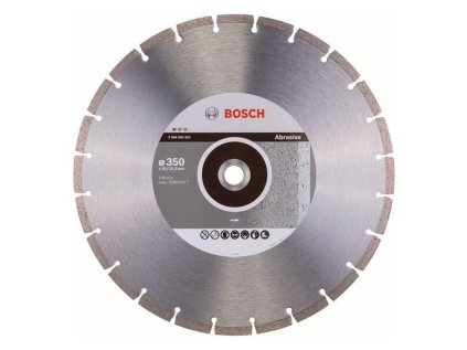 Bosch Diamantový rezací kotúč Standard for Abrasive 350 x 20/25,40 x 2,8 x 10 mm | ajtech.sk