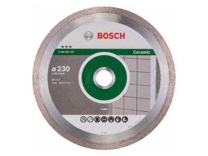 Bosch Diamantový rezací kotúč Best for Ceramic 230 x 25,40 x 2,4 x 10mm | ajtech.sk