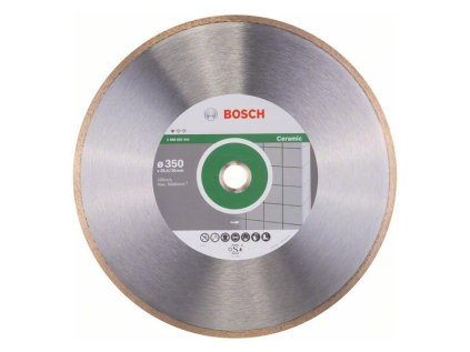 Bosch Diamantový rezací kotúč Standard for Ceramic 350 x 30/25,40 x 2 x 7mm | ajtech.sk