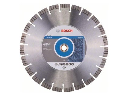 Bosch Diamantový rezací kotúč Best for Stone 350 x 20,00/25,40 x 3,2 x 15 mm | ajtech.sk