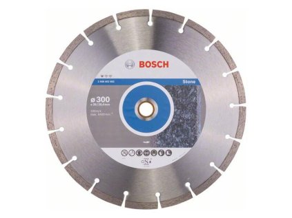Bosch Diamantový rezací kotúč Standard for Stone 300 x 20/25,40 x 3,1 x 10 mm | ajtech.sk