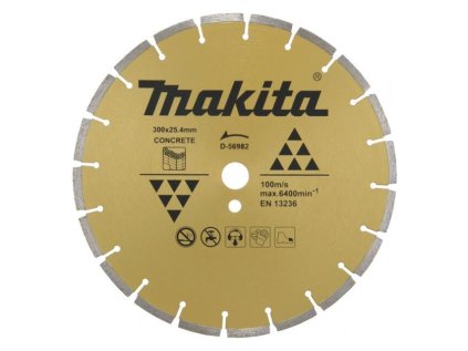 Makita Diamantový kotúč na betón 350 x 25,4 mm | ajtech.sk