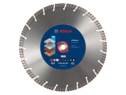 Bosch Diamantový rezací kotúč EXPERT MultiMaterial,300 × 20/25,40 × 3 ×15 mm | ajtech.sk