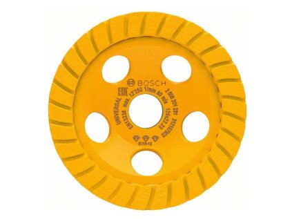 Bosch Kotúč diamantový miskovitý Best for Universal Turbo 125 x 22,23 x 5 mm | ajtech.sk