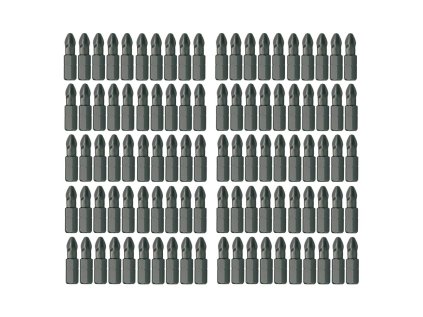 Makita Bit pozidrive PZ2, 25mm, 100ks, P-47977-100 | ajtech.sk