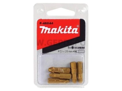 Makita Bit pozidrive PZ3, 25mm, 5ks, P-48044 | ajtech.sk
