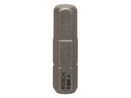 Bosch Skrutkovací bit Extra Hart HEX 6 25mm 3ks | extratech.sk