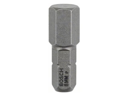 Bosch Skrutkovací bit Extra Hart HEX 8 25mm 3ks | ajtech.sk