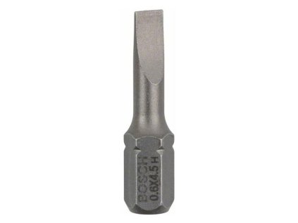 Bosch Skrutkovací bit Extra Hart S 0,6x4,5 25mm 3ks | ajtech.sk