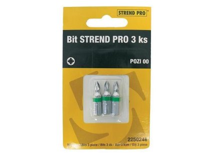 Bit STREND PRO, POZI 00, bal. 3 ks | ajtech.sk