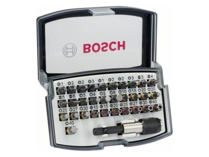 Bosch 32 dielna súprava skrutkovacích bitov | ajtech.sk