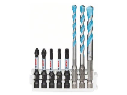 Bosch Sada vrtákov a bitov Hex-9 MultiConstruction a bitov Impact Power | ajtech.sk