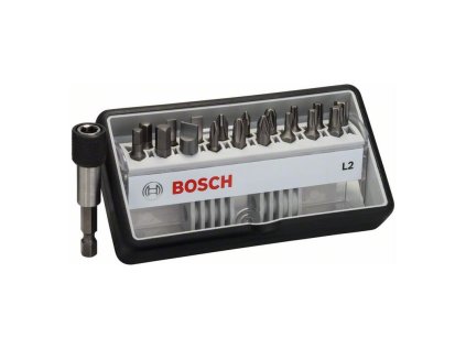 Bosch 18-dielna súprava skrutkovacích bitov L PH/PZ/T/S/HEX Robust Line, verzia Extra Hard | ajtech.sk