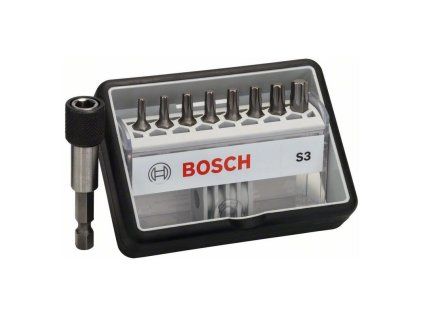 Sada skrutkovacích bitov Bosch Robust Line Extra Hard (8+1ks) | extratech.sk
