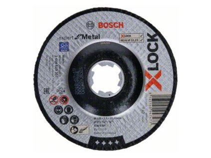 Bosch rezný kotúč rovný EXPERT for Metal A 30 S BF, 125 x 22,23 x 2,5 mm | ajtech.sk