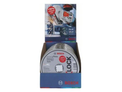 Bosch  X-LOCK Rezací kotúč Standard for INOX  WA 60 T BF 115 x 22,23 x 1mm (10ks) | ajtech.sk