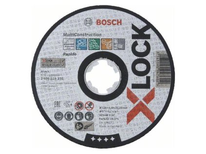 Bosch X-LOCK Rezací kotúč Multi Material ACS 46 V BF 125 x 22,23 x 1,6 mm | ajtech.sk
