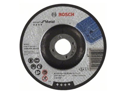 Bosch rezný kotúč prelis EXPERT for Metal A 30 S BF, 125 x 22,23 x 2,5 mm | ajtech.sk