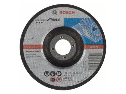 Bosch rezný kotúč prelis Standard for Metal A 30 S BF, 125 x 22,23 x 2,5 mm | ajtech.sk