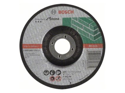 Bosch Kotúč rezací s prelisom Standard for Stone C 30 S BF 125 x 22,23 x 2,5 mm | ajtech.sk