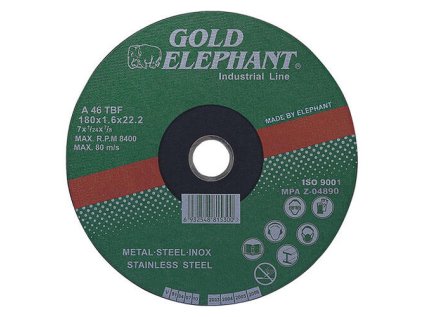 Kotuc Gold Elephant 41AA 125x1,6x22,2 mm, oceľ,  | ajtech.sk