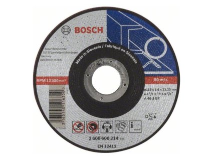 Bosch rezný kotúč rovný EXPERT for Metal AS 46 S BF, 115 x 22,23 x 1,6 mm | ajtech.sk