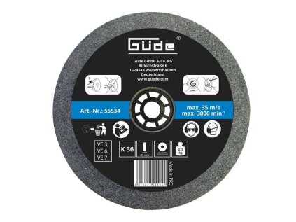 GÜDE Brúsny kotúč K36 (korundový) k brúske 40350,55119 | ajtech.sk