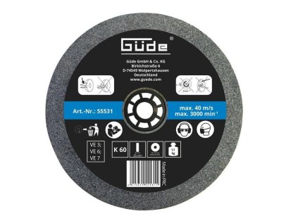 GÜDE Brúsny kotúč K60 k dvojkotúčovej brúske GDS 175 (55115) | ajtech.sk