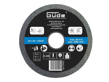 GÜDE Brúsny kotúč pre mokré brúsenie (jemný), vhodný k brúske GNS 200/150 (40350) | ajtech.sk