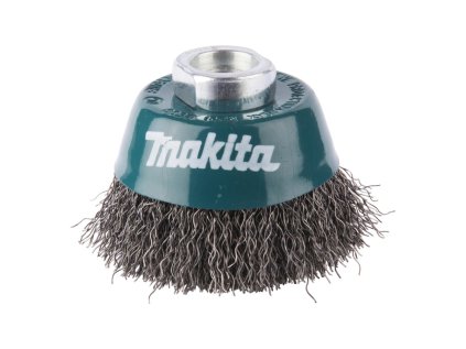Makita Oceľová drôtená miskovitá kefa D 60 mm, vlnitý drôt D 0,3 mm, D-24072 | ajtech.sk