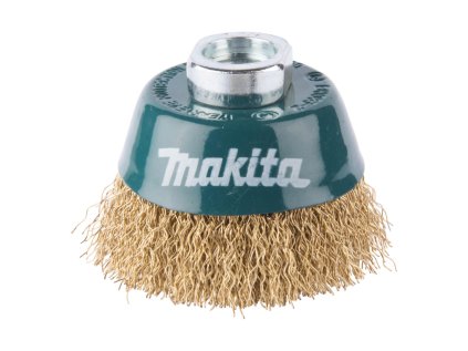 Makita Drôtená miskovitá kefa D 60 mm, mosadzný vlnitý drôt D 0,3 mm, D-39746 | ajtech.sk