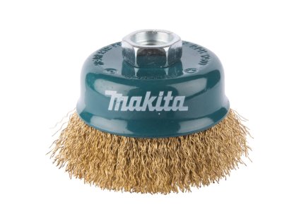 Makita Drôtená miskovitá kefa D 75 mm, mosadzný vlnitý drôt D 0,3 mm, D-39768 | ajtech.sk